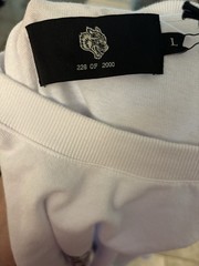 Darc Sport NFGU Wolves White Tee Men’s Size L 228/2000 “Keep Fighting”
