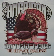 ALL AMERICAN OUTFITTERS TURKEY HUNTER HUNTING ULTIMATE SHIRT #475