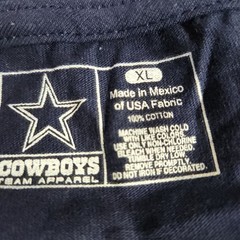 HOLOGRAM Dallas Cowboys T Shirt Apparel I Love Cowboys L Terrell Owens Navy 131