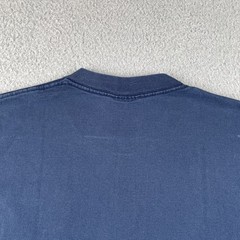 Vintage NYPD New York City Large Lee Total Cotton Shirt Made In USA Blue 90s Y2K