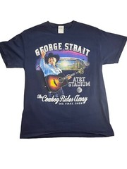 George Strait “The Cowboy Rides Away Final Show” T-Shirt Medium Arlington 2014