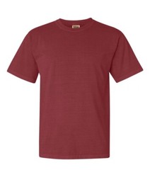 Comfort Colors T Shirt 1717 Short Sleeve Heavyweight Crewneck UNISEX CRIMSON NEW