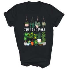 Just One More Plant Lady Mom Flower Gardening Unisex Shirt Gift
