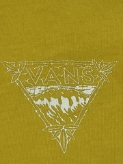 Vans Yellow T-Shirt with Logo On Back& Front Left Chest -Medium