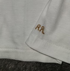 Ralph Lauren Double RRL White Jersey Knit T-shirt Mens Large Left Chest Pocket