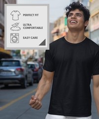 BROOKLYN VERTICAL Men’s 3-Pack Solid Tees, Soft Comfortable Short Sleeve Crewnec