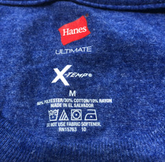 6 Pack – Hanes Ultimate X-Temp Pocket T-Shirts Bulk
