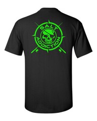 Salt Addiction t shirt short sleeve fishing saltwater apparel life pirate ocean