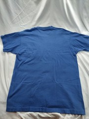 Vintage 90s BVD Selvedge Pocket T-Shirt XL Single Stitch USA Made Blue