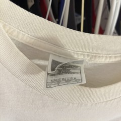 Vintage Tiger Woods Golf Nike Tour T-Shirt Size Medium White 90s