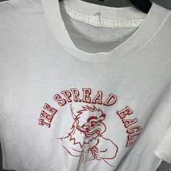Vtg Spread Eagle Shirt Mens M 80s 90s Gay Bar Pride Paper Thin Single Stitch Tee