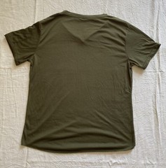 Lot of 2 Mens Size Small Various Brands Long Sleeve Black and Short Sleeve Green