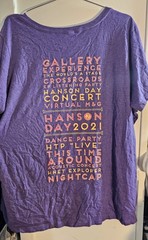 Hanson Day 2021 Purple shirt Men’s 4x NWOT