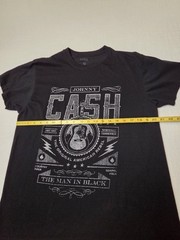 Johnny Cash T-Shirt, The Man in Black Shirt Men’s Size Large L