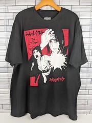 Naruto Shippuden T-Shirt Mens 2X Black Short Sleeve Shonen Jump Ripple Junction