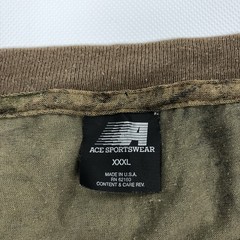ACE Sportswear Men’s XXXL Vintage Realtree Hardwoods Shirt Camo Henley Stitch