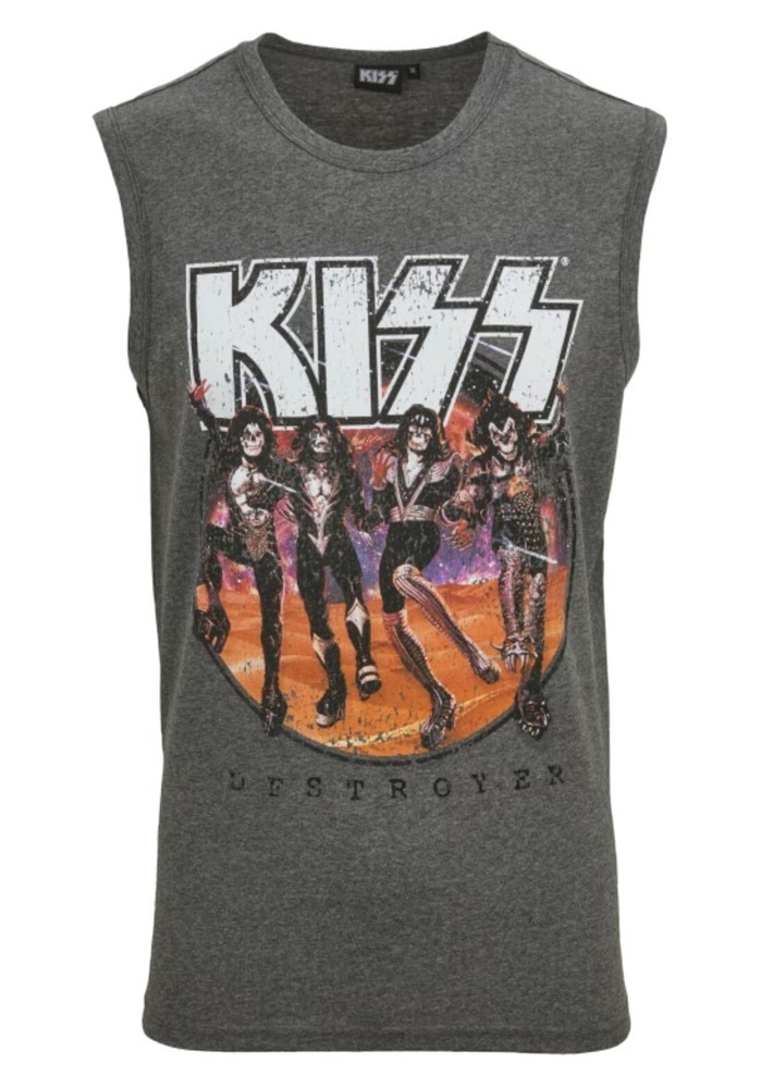 KISS men’s tank top shirt muscle shirt armpit shirt skirt – sizes M, L, XL, XXL L1