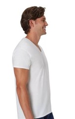 Hanes Ultimate Tagless T-shirt 2XL Super Soft Modal Cotton Spandex Undershirt