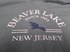 Blue 84 – Men’s XL T-shirt Teal Green Beaver Lake New Jersey