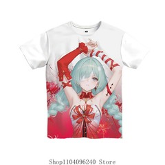Wuthering Waves Phrolova Anime T Shirt Men T-Shirt Casual Short Sleeve Tees