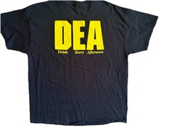 Dick’s Last Resort DEA Cotton Gildan Men’s XL Black Logo Graphic S/S Tee