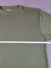 Galaxy Men’s 5XL Green Waffle Thermal T-shirt Long Sleeve Cotton/Polyester