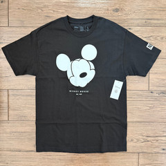 Disney x Neff Mickey Mouse Graphic Limited Tee Black Mens Large NWT
