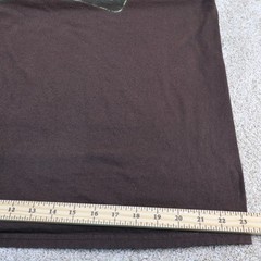 Hooligan Graphic T-Shirt Mens XL Brown Streetwear Tee (see photo for flaw)