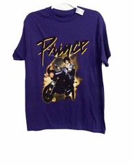 The Prince Estate Official & Approved Mens Navy Blue T-Shirt Crew Neck Cotton M