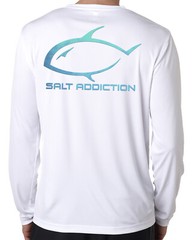 Salt Addiction long sleeve microfiber saltwater fishing t shirt uv upf 50+