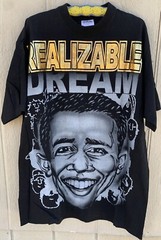 Realizable Dream T-Shirt Barack Obama likeness size 2XL PRO Power big & tall