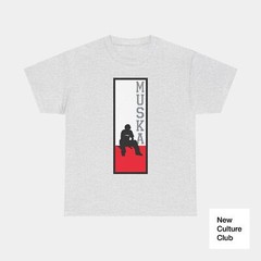 Muska Classic Shortys Skateboards Skate 90s Block Design T Shirt Colors