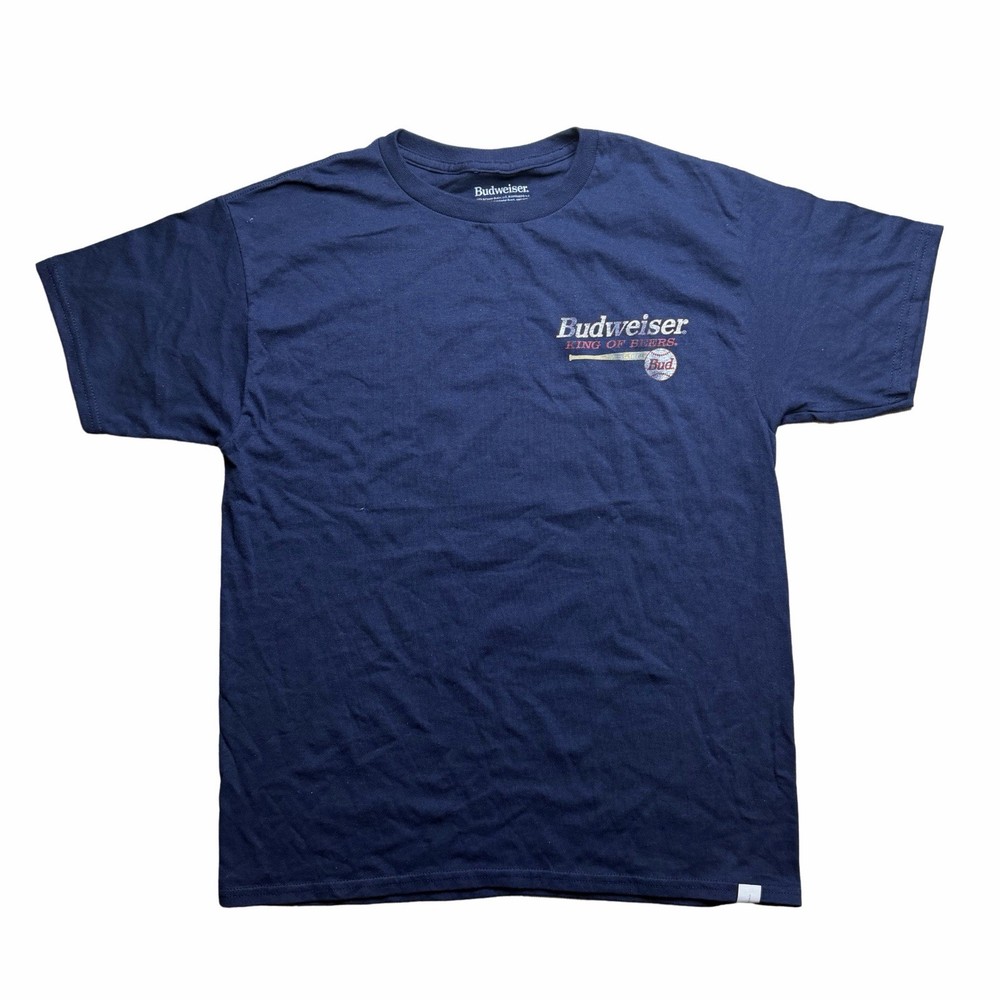 Budweiser Mens Baseball Graphic T Shirt Bud King Of Beers Size XS XSmall NWOT
