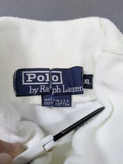 Vintage Polo Ralph Lauren Shirt Mens XL White Turtleneck Long Sleeve Made USA