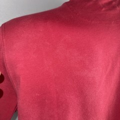 Left Coast Tee Shirt Men’s L Red Crewneck Short Sleeve Peruvian Pima Cotton READ