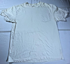 Genuine Dickies Performance T Shirt Mens XL Beige Cotton Crew Neck Everyday Wear