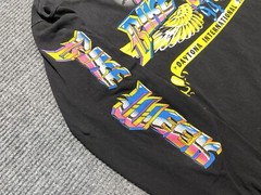 Vintage Bike Week Long Sleeve T Shirt Mens Large Neon 90s Daytona Speedway Retro