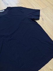 Corneliani Polyamide Navy Blue Crewneck T-shirt sz 58