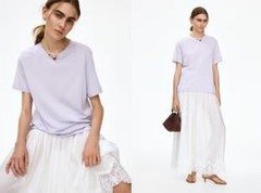 NWT H&M Silk-Blend T-Shirt