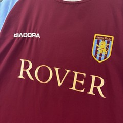 VTG Aston Villa 2003 2004 Home Soccer Jersey Men’s L Rover Football Diadora