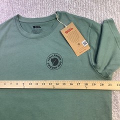 Fjallraven 1960 Logo T-shirt Mens Patina Green Organic Cotton Tee Size L NWT