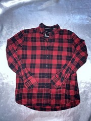 AMERICAN HERITAGE Flannel Shirt, Men’s Size M, Pre-owned, 100% Cotton.