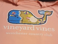 Vineyard Vines Men XS Whale Pocket Crew T-Shirt Tee Westchester Country Club