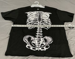 Way To Celebrate Mens Black Anatomy101 Short Sleeve Graphic Shirt Sz XL (46-48)