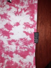 Chrome Edge Pink Tye dye Anime Manga Ninja Graphic T shirt Mens Large