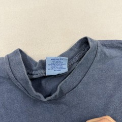 Vintage Pepsi Shirt Mens L/XL Blue 100 Percent Guaranteed Soda Graphic 90s