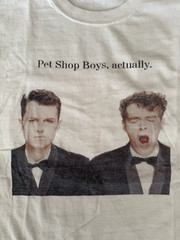 Pet Shop Boys Actually Gift For Fan White All Size Shirt FA04