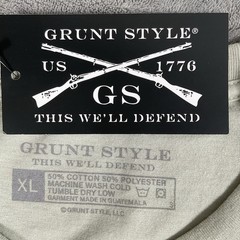 Grunt Style Mens XL Light Olive Green T-Shirt Join Or Die Graphic New W/Tags