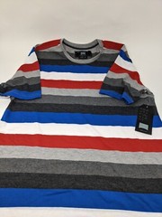 NWT ‘Beautiful Giant’ Men’s Short Sleeve T-Shirt Comfort Soft Striped (Size M)