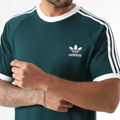 NEW MENS ADIDAS ORIGINALS 3-STRIPES CALIFORNIA TREFOIL SHIRT ~SIZE LARGE #JY137